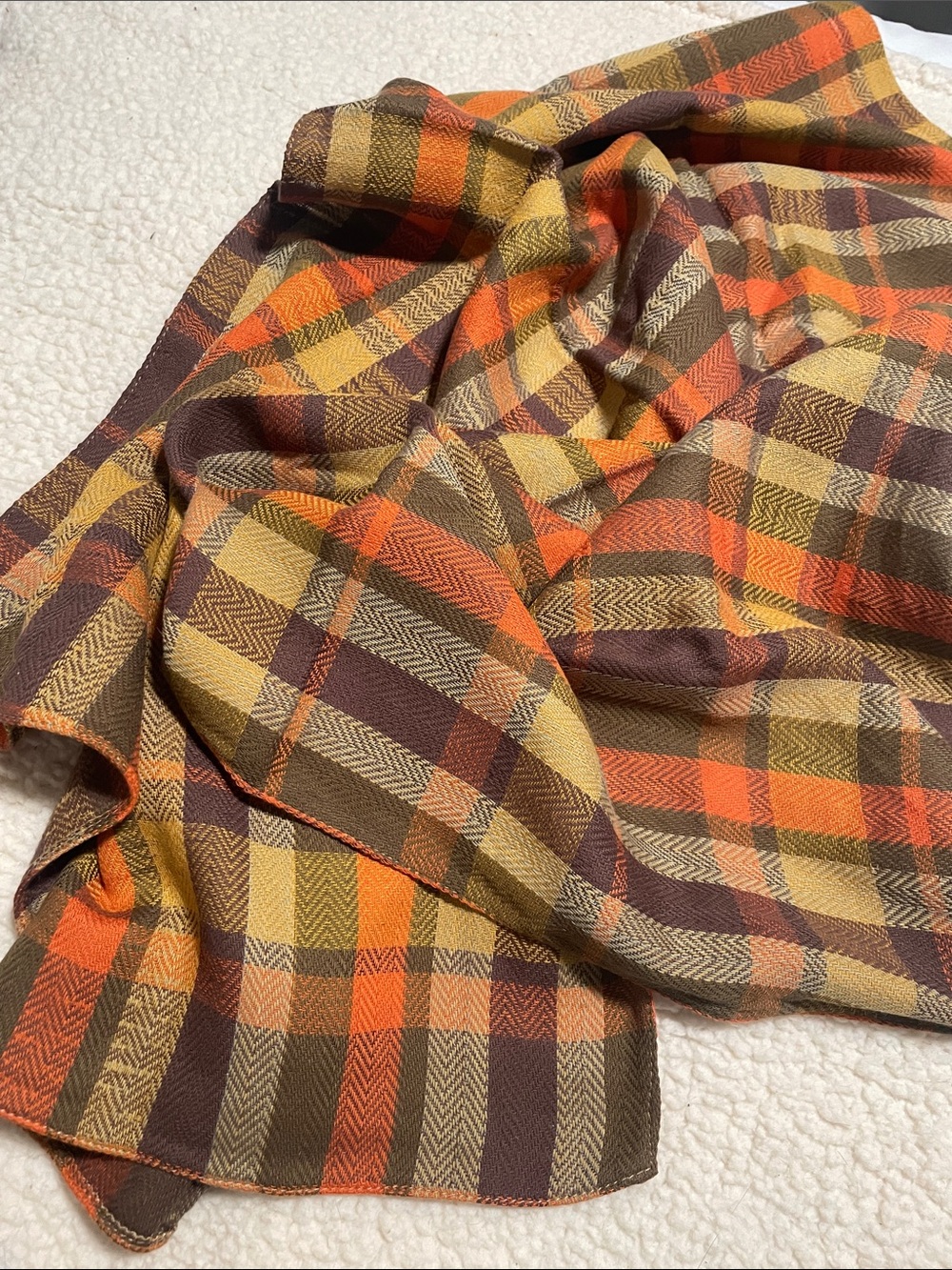 Freddies of Pinewood Plaid Headscarf